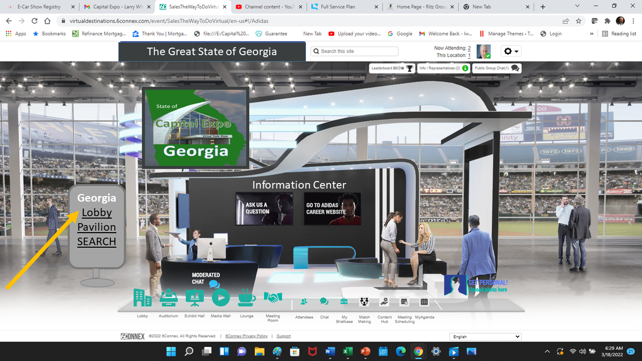 Capital Expo Ga Info Center